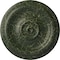 Ekena Millwork Traditional Ceiling Medallion (Fits Canopies up to 2 3/4"), 12"OD x 1"P, Painted Turtle Crackle CM12TRPTC - alternate 1